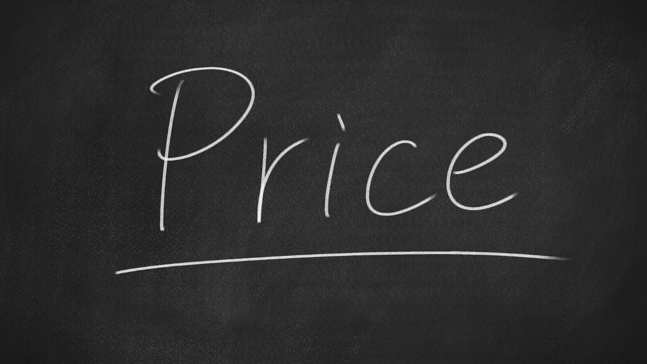 priceの文字